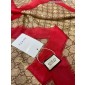 GG Print With Horsebit Silk Shawl
