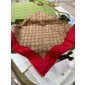 GG Print With Horsebit Silk Shawl