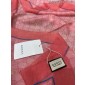 GG Print With Horsebit Silk Shawl