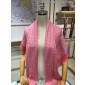 GG Print With Horsebit Silk Shawl