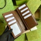 Gucci GG supreme Long Foled Wallet 