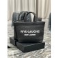 YSL Rive Gauche Tote in Raffia Crochet 