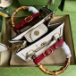 Mini Borsa Shopping Gucci Diana in pelle 