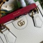Mini Borsa Shopping Gucci Diana in pelle 