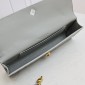 Bottega Veneta Andiamo Clutch-Sterling