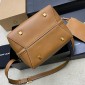 Saint Laurent LE 37 small in Shiny leather-Fox
