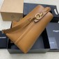 Saint Laurent LE 37 small in Shiny leather-Fox