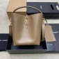 Saint Laurent LE 37 in Shiny Leather-Dark Cork