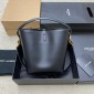 Saint Laurent LE 37 small in Shiny leather-Black
