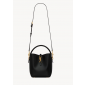 Saint Laurent LE 37 Mini in shiny leather-Black