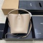 Saint Laurent LE 37 small in Shiny leather-Deep Beige