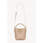 Saint Laurent LE 37 small in Shiny leather-Deep Beige