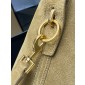 Saint Laurent LE 37 small in Suede-Golden Leaf