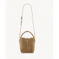 Saint Laurent LE 37 small in Suede-Golden Leaf