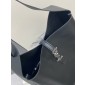 Saint Laurent LE 5 À 7 Supple Large in grained leather - Black
