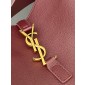 Saint Laurent LE 5 À 7 Supple Large in grained leather -Bordeaux 