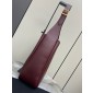 Saint Laurent LE 5 À 7 Supple Large in grained leather -Bordeaux 