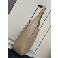 Saint Laurent LE 5 À 7 Supple Large in grained leather -Dusty  grey
