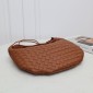 Bottega Veneta Large Sardine Bag-Cognac