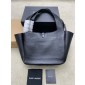 Saint Laurent LE 5 À 7 BEA IN GRAINED LEATHER