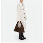 Bottega Veneta Small Hop Shoulder Bag in Smooth suede-Fondant
