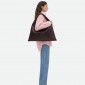 Bottega Veneta Large Hop Shoulder Bag -Chocolate