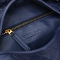 Bottega Veneta Large Hop Shoulder Bag -Navy blue