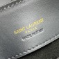 Saint Laurent LE 37 Mini in shiny leather-Black