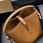 Saint Laurent LE 37 Mini in shiny leather-Fox