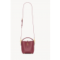 Saint Laurent LE 37 Mini in shiny leather-Rouge
