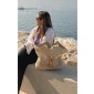 Saint Laurent Icare in Raffia