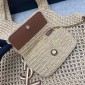 Saint Laurent Icare in Raffia