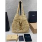 Saint Laurent Icare in Raffia