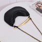 Bottega Veneta Sardine Chain Bag-Black