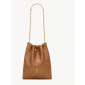 Saint Laurent Jamie Pochong in Lambskin-Brown