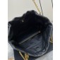 Saint Laurent Jamie Pochong in Lambskin-Black 