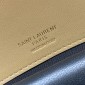 Saint Laurent Loulou Small in matelasse lambskin-Natural Tan
