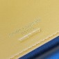 Saint Laurent Loulou Medium in matelasse lambskin-Sunflower