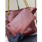 Saint Laurent Jamie Shopping Bag in Lambskin - Bordeaux 
