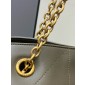 Saint Laurent Jamie Shopping Bag in Lambskin - Light Musk