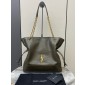 Saint Laurent Jamie Shopping Bag in Lambskin - Light Musk