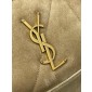 Saint Laurent Jamie Shopping Bag in Suede - Golden Leaf