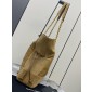 Saint Laurent Jamie Shopping Bag in Suede - Golden Leaf