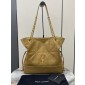 Saint Laurent Jamie Shopping Bag in Suede - Golden Leaf