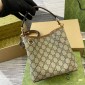 Gucci GG Emblem Mini Buckeket Bag 