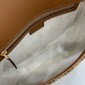 Gucci Blondie Small Top Handle Bag- Beige and dark brown