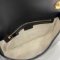 Gucci blondie Small Top Handle Bag-Black leather 