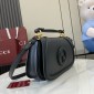 Gucci blondie Small Top Handle Bag-Black leather 