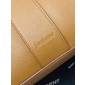 Saint Laurent Y Tote in Leather -Brick