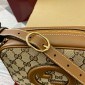 Gucci Blondie Mini Shoulder Bag- Beige and brown 